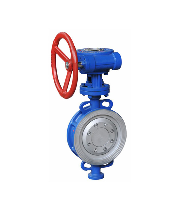 對夾式三偏心多層次金屬硬密封/